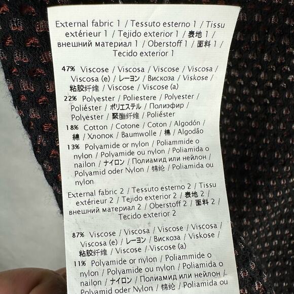 M Missoni Soft Knit Cap Sleeve Viscose Cotton Blend Top Size US 4  Stretch - Picture 7 of 9